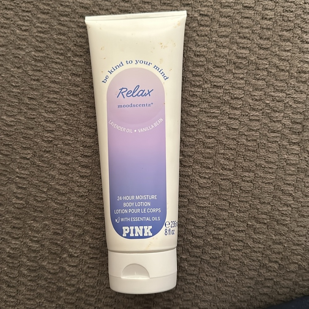 Pink Relax Lotion Lavender Oil & Vanilla Bean